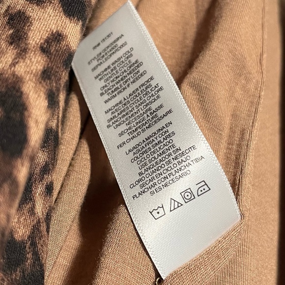 Good American Leopard Mock Turtleneck Dress - Picture 9 of 10